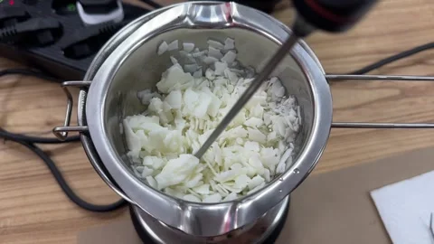 Melting soy wax Stock Footage 312999726