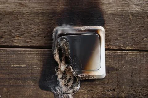 Melting switch close-up. Foto stock