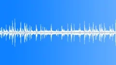 Meltwater drops beating against the metal roof in spring 1 Sound Effect