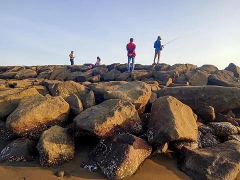 Memancing 写真素材