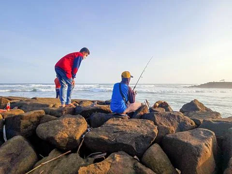 Memancing 写真素材