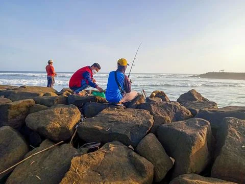 Memancing 写真素材