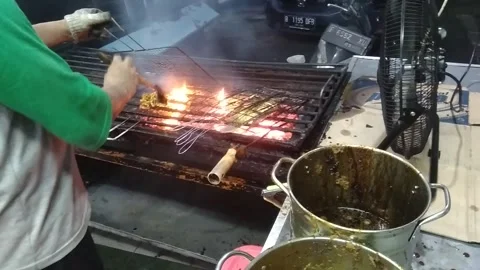 Memanggang ikan Stock Footage 243495253