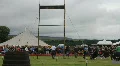 member of public tries weight for height HD Footage