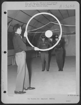 Members Of The 9Th Troop Carrier Command Take Tests In Night Vision Classe... Stock Photos
