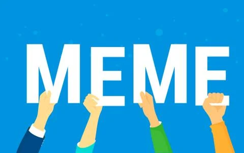 Meme concept vector illustration Stock-Illustration