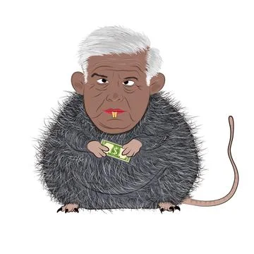 Meme rat Stock Illustration