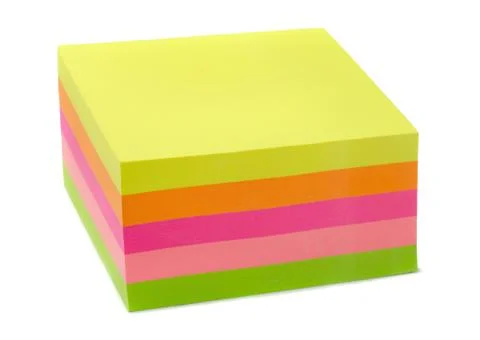 Memo cube Stock Photos