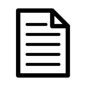 Memo icon. Document. File data. Vector. Stock Illustration