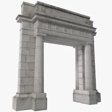 Memorial Arch 3D Model