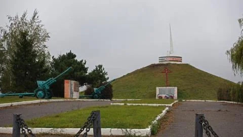 Memorial Barrow of Glory 库存照片