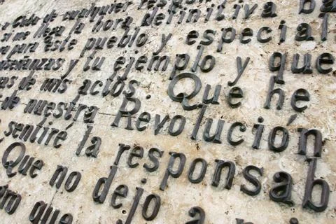 Memorial to che guevara Stock Photos