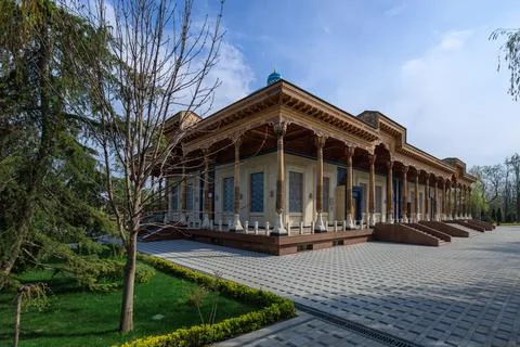 The memorial complex the Museum of Memory of Repression Victims, Tashkent 库存照片
