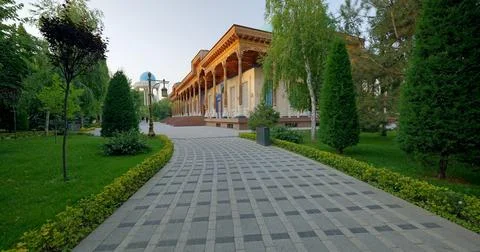 The memorial complex victims of repression in Tashkent, Uzbekistan 库存照片