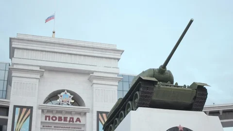 Memorial complex "Victory" Stock Footage 118578739