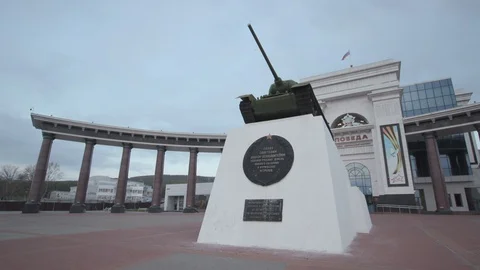 Memorial complex "Victory" Stock Footage 118578877