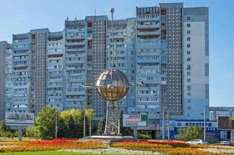 Memorial to conquerors of space Stock-Fotos