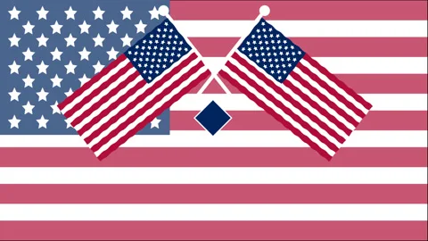 Memorial Day Animation Background v3 Stock Footage 194801903