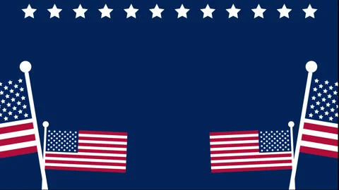 Memorial Day Animation Background v6 Stock Footage 194801602