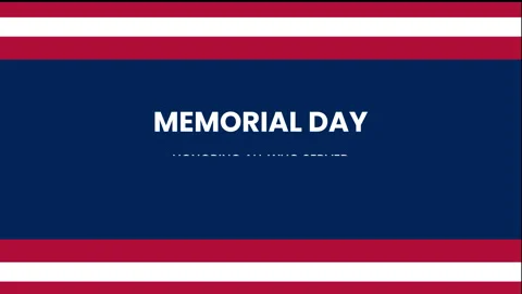 Memorial Day Animation Background v9 Stock Footage 194802534