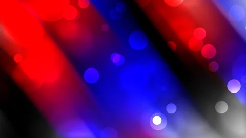 Memorial day background with a blurred abstract design of red and blue bokeh. Stock Footage 311081164
