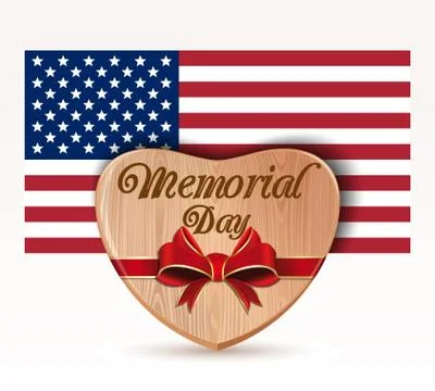 Memorial Day design Stock Illustration