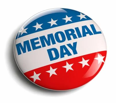 Memorial Day Icon Stock Illustration