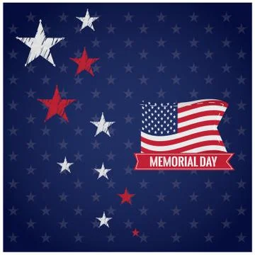 Memorial day Stock Illustration