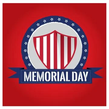 Memorial day Stock Illustration