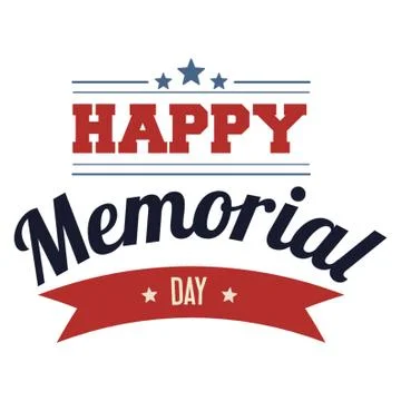 Memorial Day Stock-Illustration