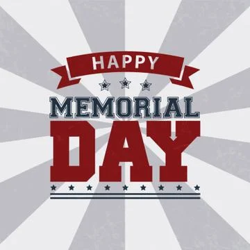 Memorial Day Stock-Illustration