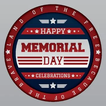 Memorial Day Stock-Illustration