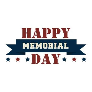 Memorial Day Stock Illustration