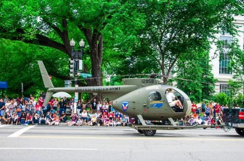 Memorial Day parade 2013, Washington DC, USA Stock Photos