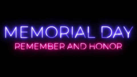 Memorial Day: Remember and Honor Stock Footage 293752511