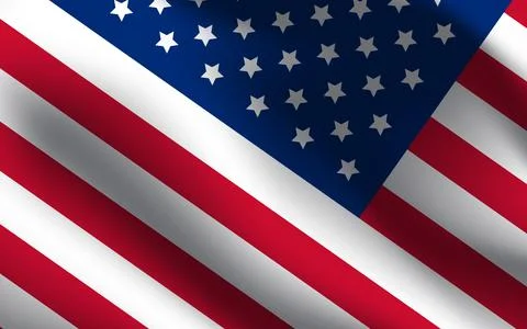 Memorial Day Remember and honor with USA flag, Vector illustration Stock Illustration