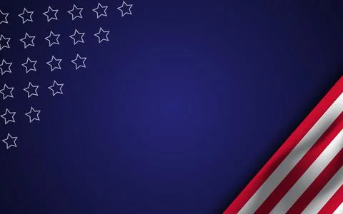 Memorial Day Remember and Honor background, poster Stock Illustration