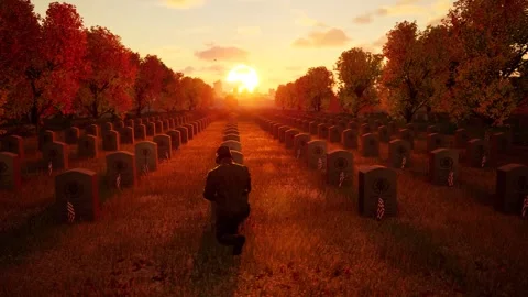 Memorial Day Tribute Stock Footage 318158556