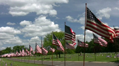 Memorial Day two Stock Footage 121068