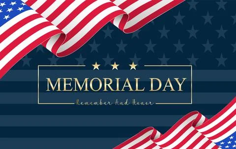 Memorial Day USA  vector eps Stock Illustration