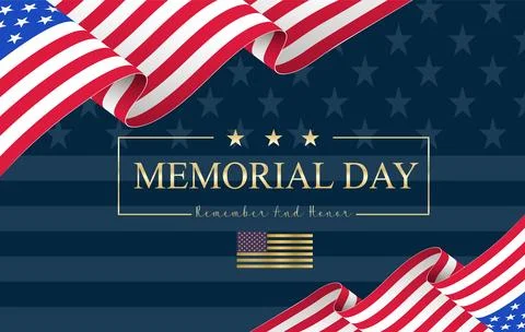Memorial Day USA  vector eps Stock Illustration