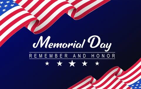 Memorial Day USA  vector eps Stock Illustration