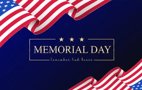 Memorial Day USA  vector eps Stock Illustration