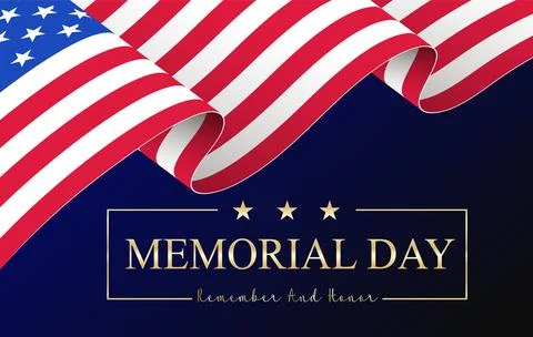 Memorial Day USA  vector eps Stock Illustration
