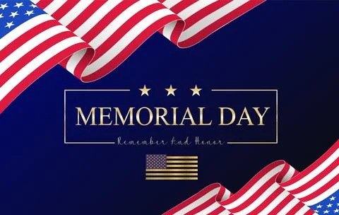 Memorial Day USA  vector eps Stock Illustration