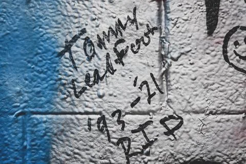 Memorial graffiti Stock Photos