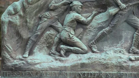 Memorial at Lexington Stock Footage 73748821