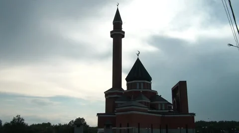 Memorial Mosque 2 Stock Footage 7139124