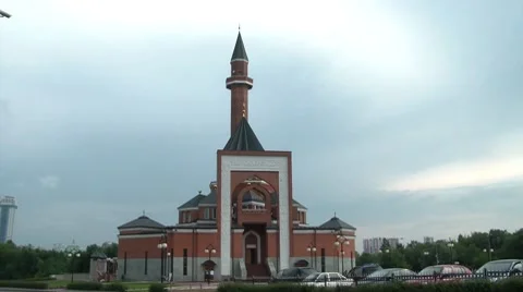 Memorial Mosque Stock Footage 7139126