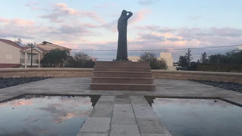 Memorial to Mothers of the Missing Timelapse Stock Footage 100235438